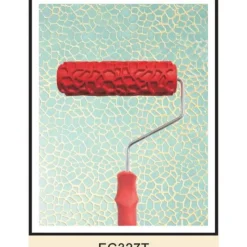 The Gilded Nest Heimwerkzeuge-Präge-Farbroller – Dekoratives Wandkunst-Werkzeug