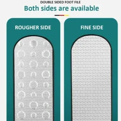 The Relaxation Nook Männerpflege|Körperpflege-Professioneller Hornhautentferner aus Edelstahl – Doppelseitiges Werkzeug zum Entfernen abgestorbener Haut