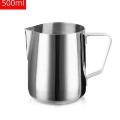 Tom Küche & Esszimmer-Professioneller Milchaufschäumkrug aus Edelstahl für Lattes und Cappuccinos