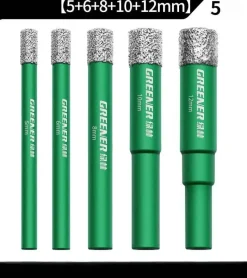 The Outdoor Vault Camping Im Freien|Outdoor-Artikel-Professionelles Diamantbohrer-Set – Premium-Lochöffner-Werkzeug