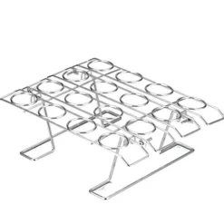 Tom Küche & Esszimmer-Präsentationsständer für Eistüten – Back- und Kühlständer aus Edelstahl