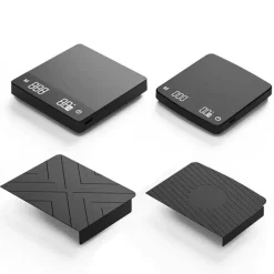 Tom Küche & Esszimmer-Präzise Kaffee-Timer-Waage mit LCD-Display für die perfekte Espressozubereitung