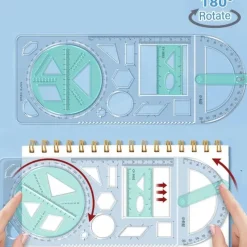 Comfort u0026 Style Gadgets Für Zuhause-Präzisionslineal – Mehrwinkel-Zeichenwerkzeug für Mathematik und Kunst