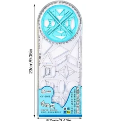 Comfort u0026 Style Gadgets Für Zuhause-Präzisionslineal – Mehrwinkel-Zeichenwerkzeug für Mathematik und Kunst