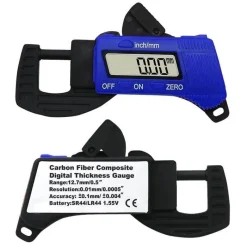 Roam Ready Heimwerkzeuge|Outdoor & Garten-Präzisions-Messschieber aus Kohlefaser – Dickenmessgerät