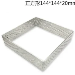 Tom Küche & Esszimmer-Quadratische und rechteckige Kuchenformen aus Edelstahl zum Selbstbacken und Dekorieren