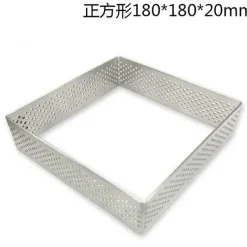 Tom Küche & Esszimmer-Quadratische und rechteckige Kuchenformen aus Edelstahl zum Selbstbacken und Dekorieren