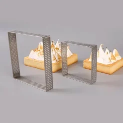 Tom Küche & Esszimmer-Quadratische und rechteckige Kuchenformen aus Edelstahl zum Selbstbacken und Dekorieren