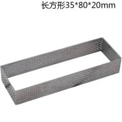 Tom Küche & Esszimmer-Quadratische und rechteckige Kuchenformen aus Edelstahl zum Selbstbacken und Dekorieren