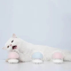 Furendo Haustierzubehör|Reinigungswerkzeuge Für Haustiere-Quallen-Haustiermassagegerät – Beruhigungswerkzeug für Hunde und Katzen