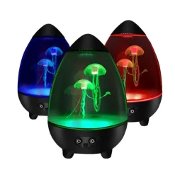 Bright Accents Beleuchtung-Quallen-Stimmungslampe – stimmungsvolles Nachtlicht-Dekor