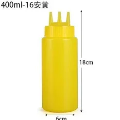 Tom Küche & Esszimmer-Quetschflaschen-Set - Gewürzspender für Saucen und Öle