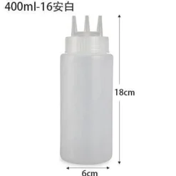 Tom Küche & Esszimmer-Quetschflaschen-Set - Gewürzspender für Saucen und Öle