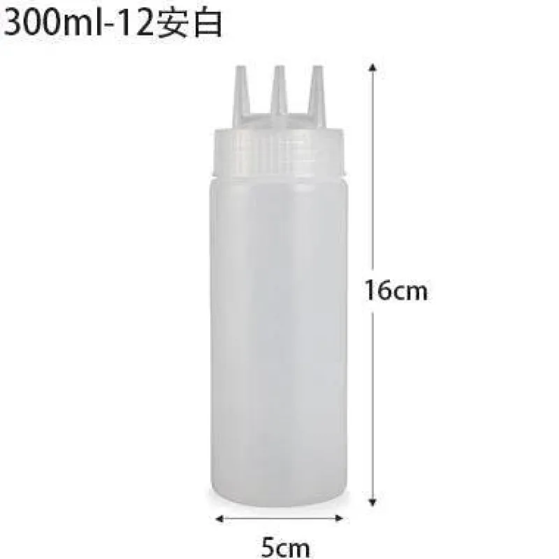 Tom Küche & Esszimmer-Quetschflaschen-Set - Gewürzspender für Saucen und Öle