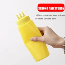 Tom Küche & Esszimmer-Quetschflaschen-Set - Gewürzspender für Saucen und Öle