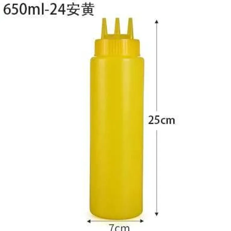 Tom Küche & Esszimmer-Quetschflaschen-Set - Gewürzspender für Saucen und Öle