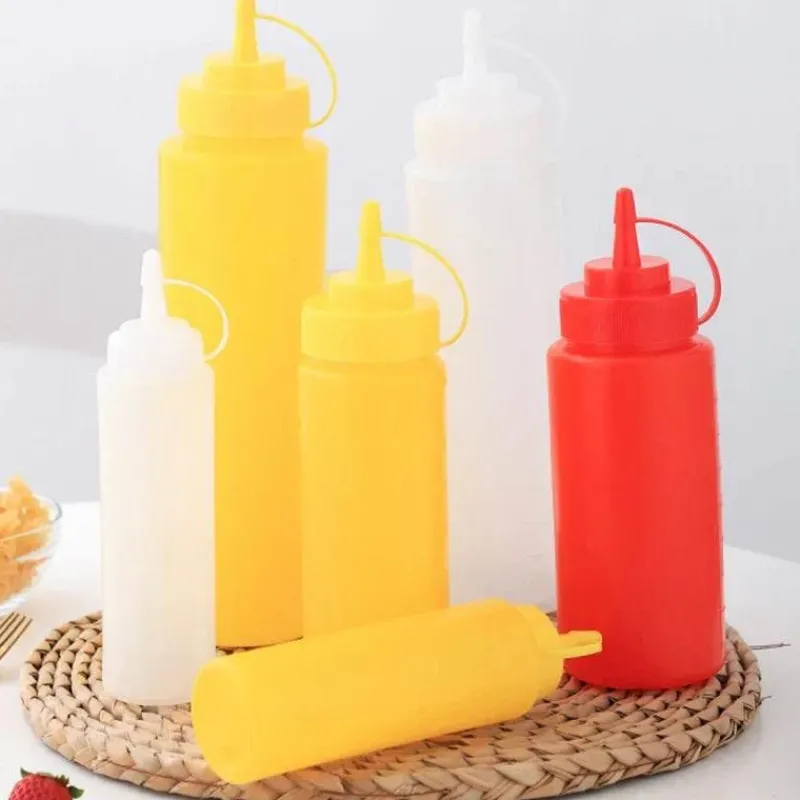 Tom Küche & Esszimmer-Quetschflaschen-Set - Soßen- und Dressingspender