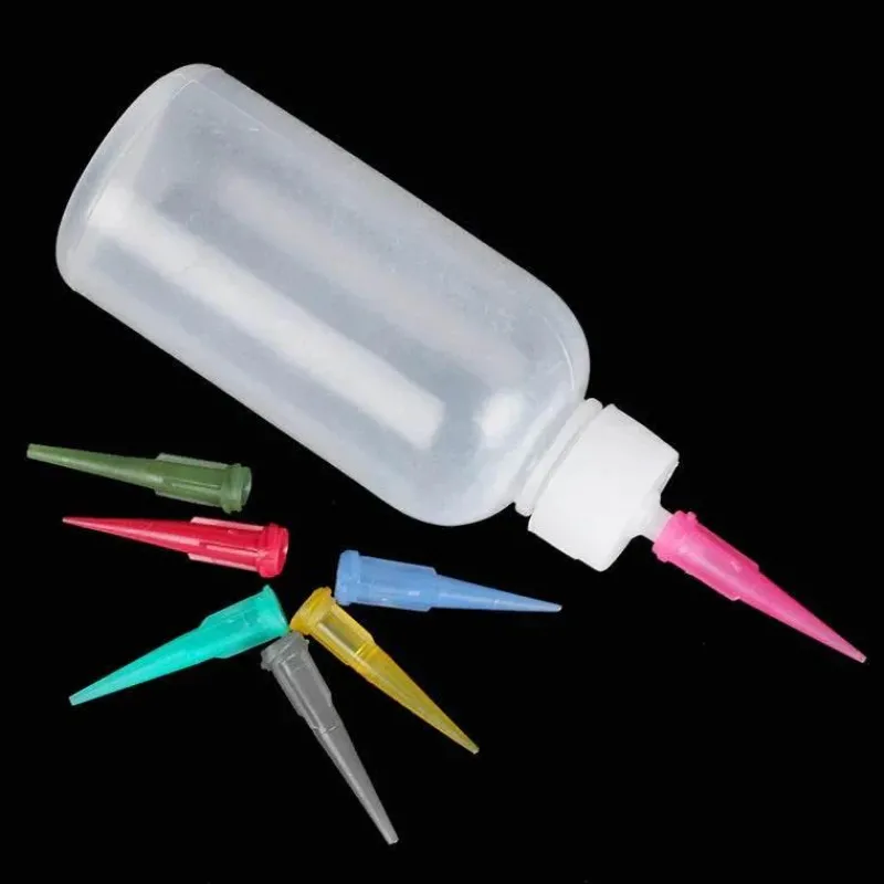 Tom Küche & Esszimmer-Quetschflaschen-Set zum Kuchendekorieren – 50 ml mit Düsen