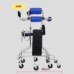 The Relaxation Nook Mobilitäts- Und Support-Tools|Gesundheits-Gadgets-6-Rad-Gehhilfe für Senioren – Rehabilitations-Anti-Rollover-Hilfe