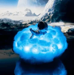 Glow u0026 Shade Beleuchtung-Rainbow Astronaut Cloud Lamp - Colorful LED Night Light