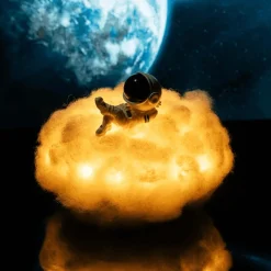 Glow u0026 Shade Beleuchtung-Rainbow Astronaut Cloud Lamp - Colorful LED Night Light