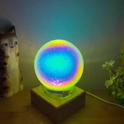 The Gilded Nest Beleuchtung-Rainbow Sky LED-Lampe – Mondlicht-Projektionslicht