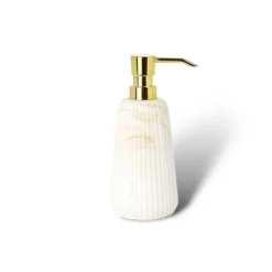 Aqua Essence Badezimmer-Raine Sandstone Bathroom Accessories - Elegant Stone Bathroom Set