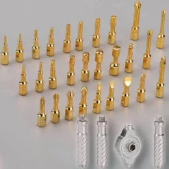 The Decor Haven Outdoor-Artikel|Outdoor & Garten-Ratschenschraubendreher-Set – Multitool mit Smart-Twist-Design