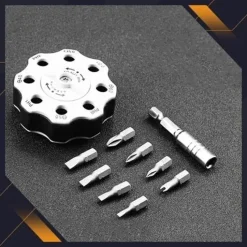 Cozy Living Heimwerkzeuge-Ratschenschraubendreher-Set im Taschenformat – Tragbares Werkzeugset