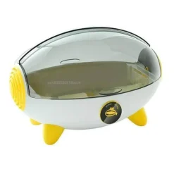 The Decor Haven Küche & Esszimmer-Raumschiff-Geschirrtrockner-Organizer – Kreative Aufbewahrungslösung für die Küche