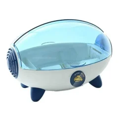 The Decor Haven Küche & Esszimmer-Raumschiff-Geschirrtrockner-Organizer – Kreative Aufbewahrungslösung für die Küche