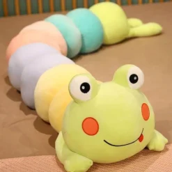 Plush Perch Bettzeug-Raupen-Plüschkissen – weiches süßes Spielzeug