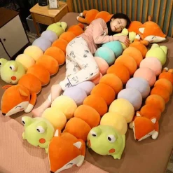 Plush Perch Bettzeug-Raupen-Plüschkissen – weiches süßes Spielzeug