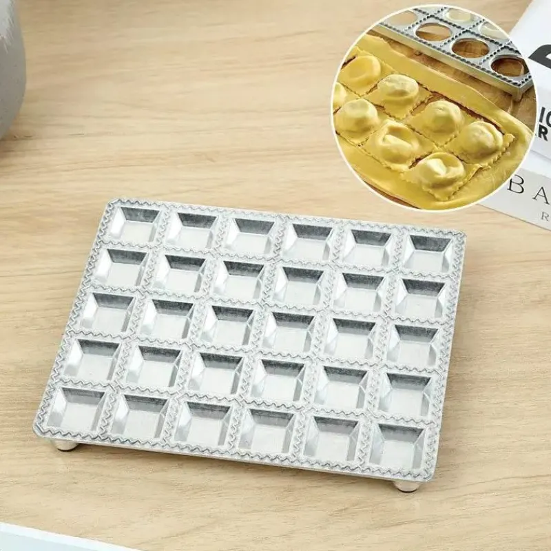 Tom Küche & Esszimmer-Ravioli-Maker – quadratische Teigtaschenform, Backwerkzeug