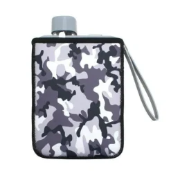 Adventure Basecamp Camping Im Freien|Outdoor-Artikel-Rechteckige, flache, transparente, auslaufsichere Thermoskanne