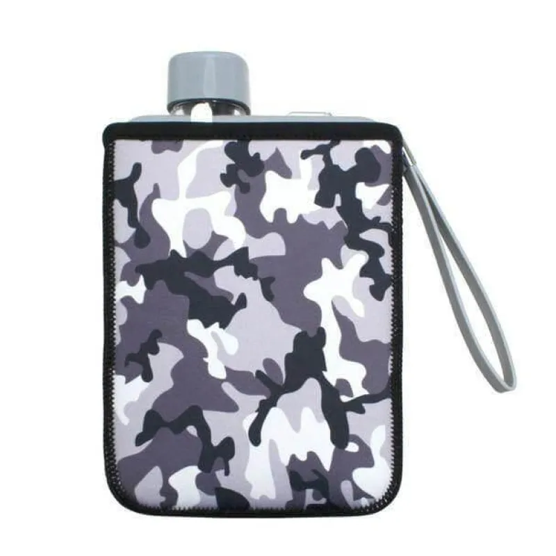 Adventure Basecamp Camping Im Freien|Outdoor-Artikel-Rechteckige, flache, transparente, auslaufsichere Thermoskanne