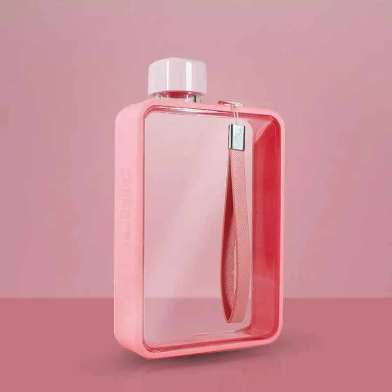 Adventure Basecamp Camping Im Freien|Outdoor-Artikel-Rechteckige, flache, transparente, auslaufsichere Thermoskanne