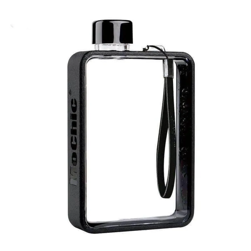 Adventure Basecamp Camping Im Freien|Outdoor-Artikel-Rechteckige, flache, transparente, auslaufsichere Thermoskanne