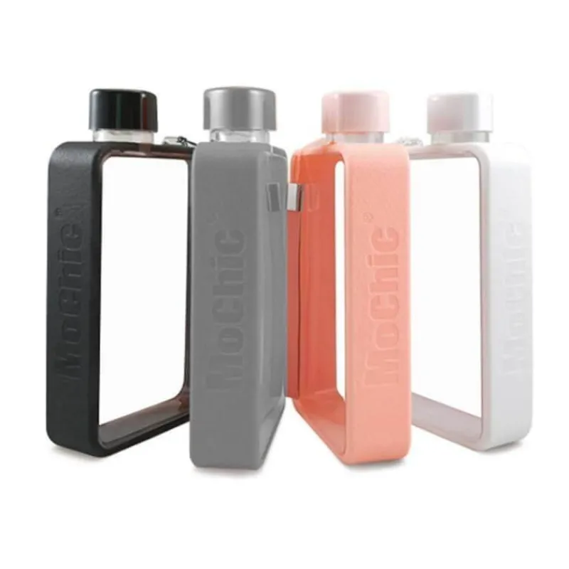 Adventure Basecamp Camping Im Freien|Outdoor-Artikel-Rechteckige, flache, transparente, auslaufsichere Thermoskanne