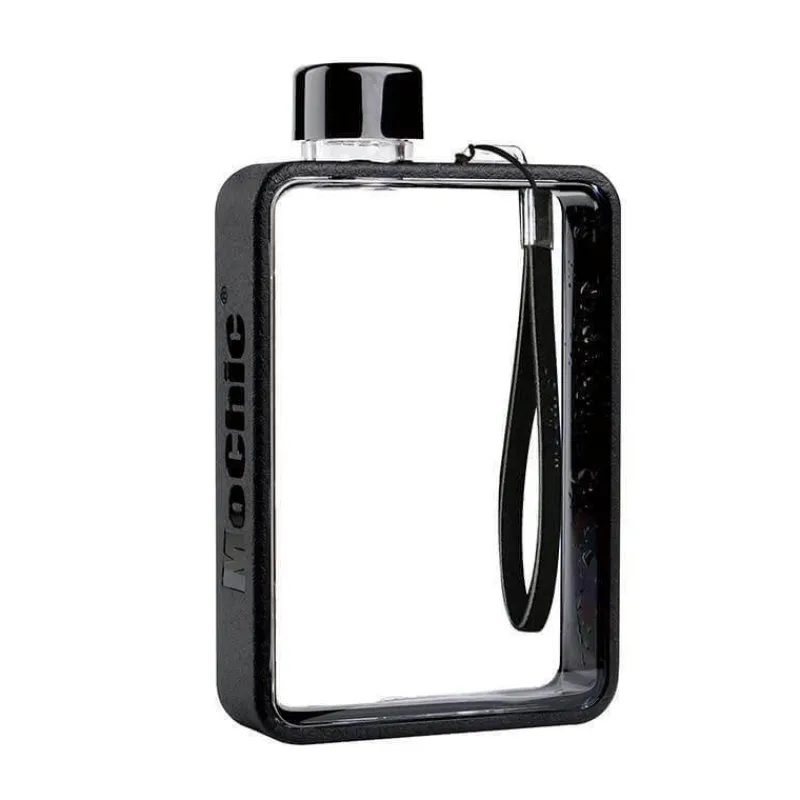 Adventure Basecamp Camping Im Freien|Outdoor-Artikel-Rechteckige, flache, transparente, auslaufsichere Thermoskanne