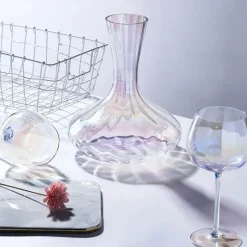 Plates u0026 More Küche & Esszimmer-Regenbogen-Rotweinglas-Set – Bunte Cocktailkelche für die Hausbar