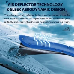 Wild u0026 Free Gear Autopflege|Autozubehör-Regenbogen-Scheibenwischerblatt - Buntes Autozubehör