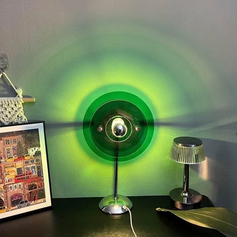 Comfort u0026 Style Beleuchtung-Regenbogen-Sonnenuntergang-Tischlampe – Stimmungsvolle Beleuchtung