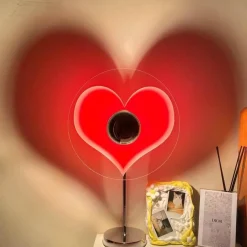 Comfort u0026 Style Beleuchtung-Regenbogen-Sonnenuntergang-Tischlampe – Stimmungsvolle Beleuchtung