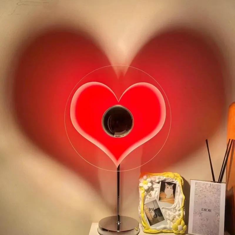 Comfort u0026 Style Beleuchtung-Regenbogen-Sonnenuntergang-Tischlampe – Stimmungsvolle Beleuchtung