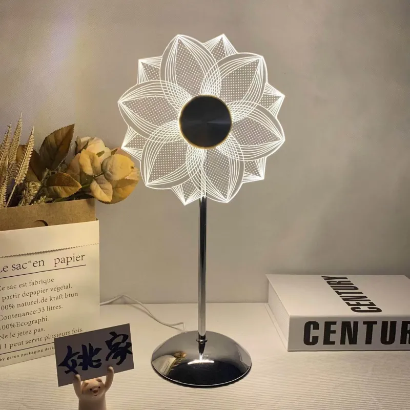 Comfort u0026 Style Beleuchtung-Regenbogen-Sonnenuntergang-Tischlampe – Stimmungsvolle Beleuchtung