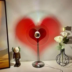 Comfort u0026 Style Beleuchtung-Regenbogen-Sonnenuntergang-Tischlampe – Stimmungsvolle Beleuchtung