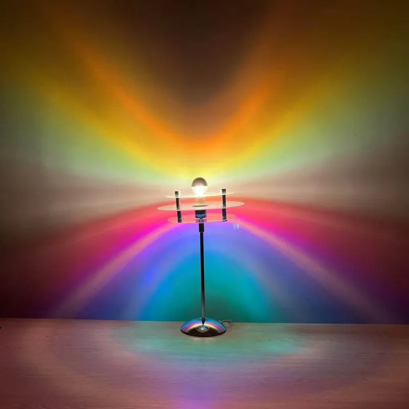 Comfort u0026 Style Beleuchtung-Regenbogen-Sonnenuntergang-Tischlampe – Stimmungsvolle Beleuchtung