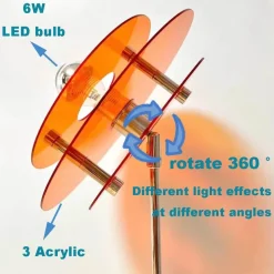 Comfort u0026 Style Beleuchtung-Regenbogen-Sonnenuntergang-Tischlampe – Stimmungsvolle Beleuchtung