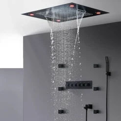 The Blissful Bath Badezimmer-Regenduschsystem – Eleganter, entspannender Duschkopf